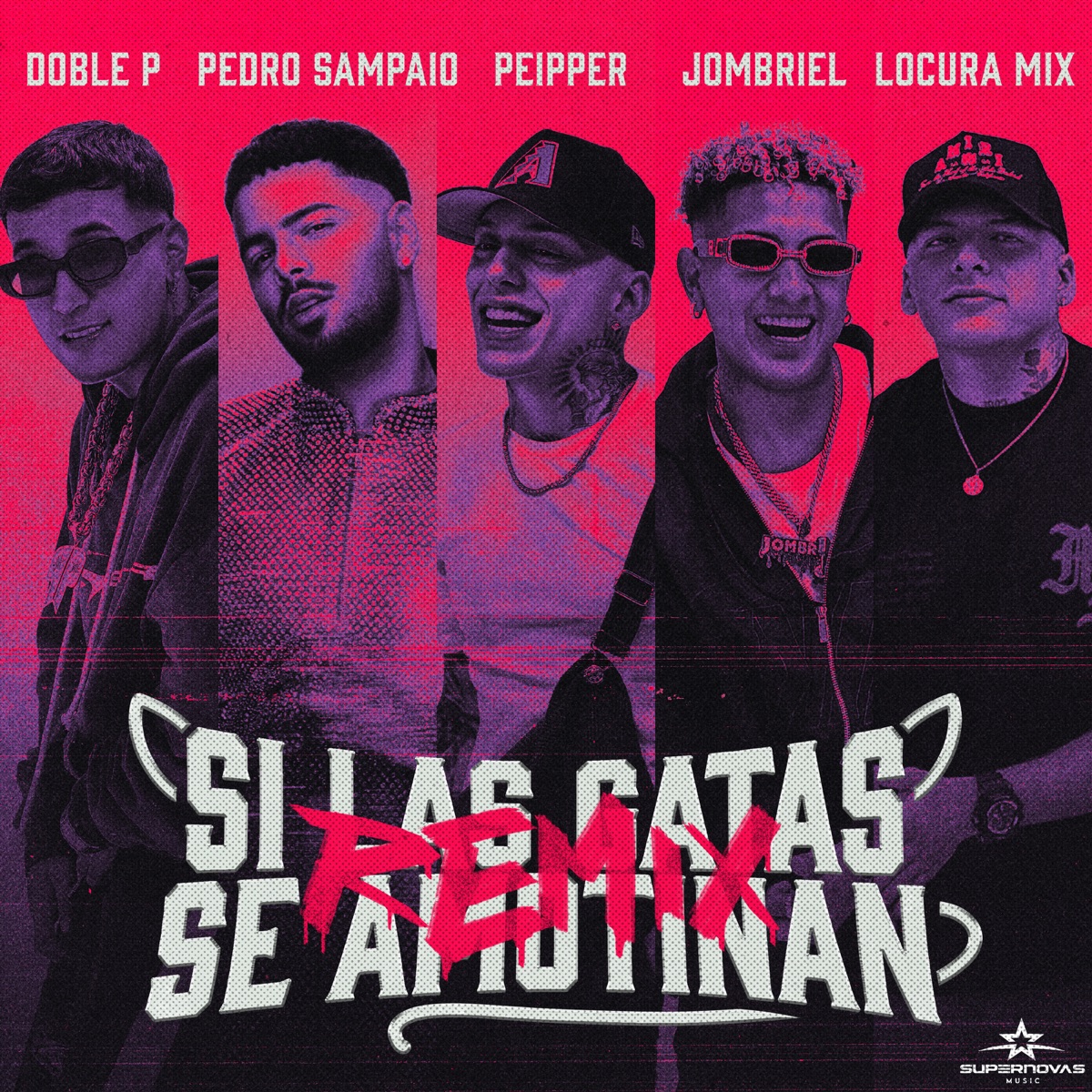 Si Las Gatas Se Amotinan (feat. DobleP) [Remix] - Single by Peipper, Jombriel & PEDRO SAMPAIO album cover