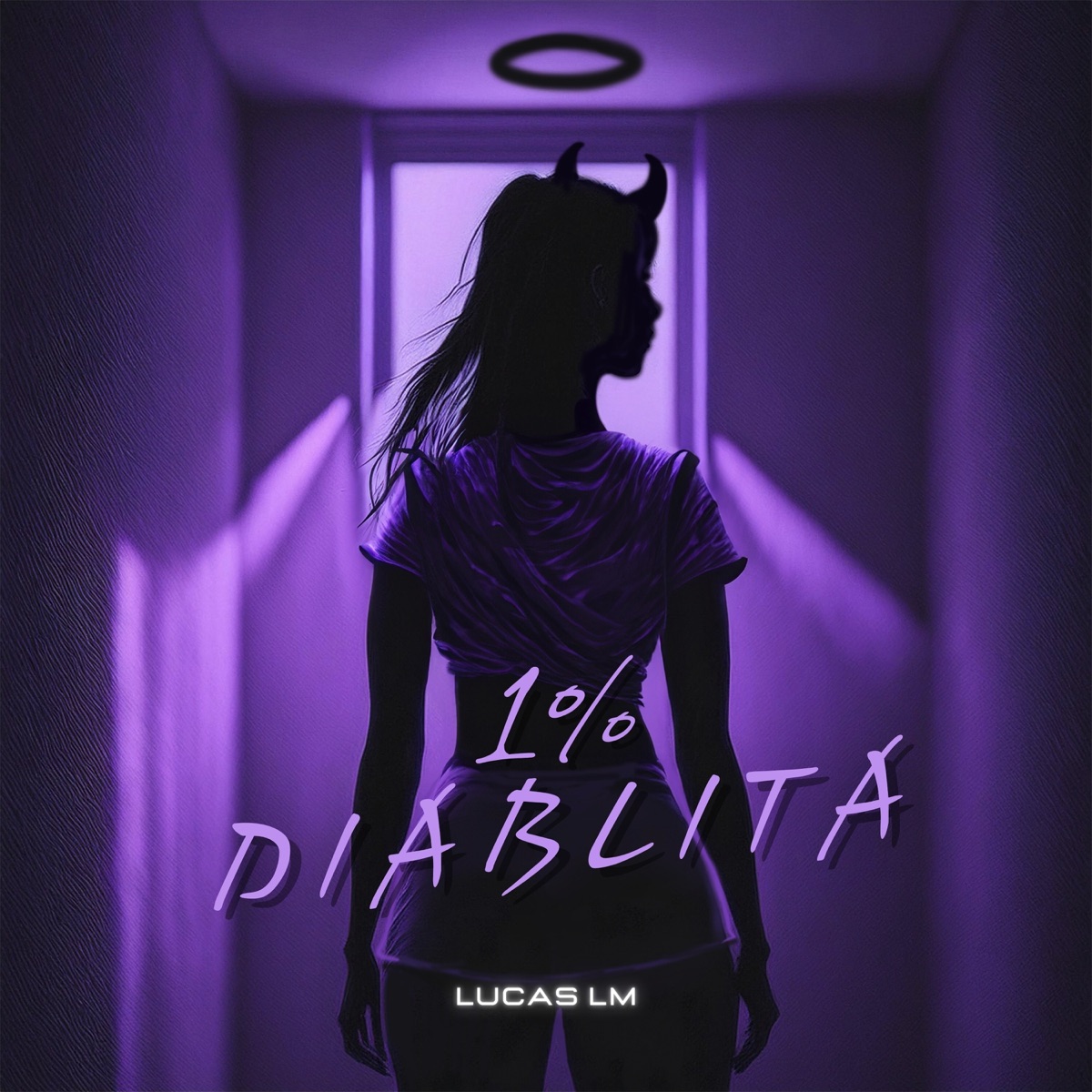 1% Diablita - Single by Lucas LM album cover