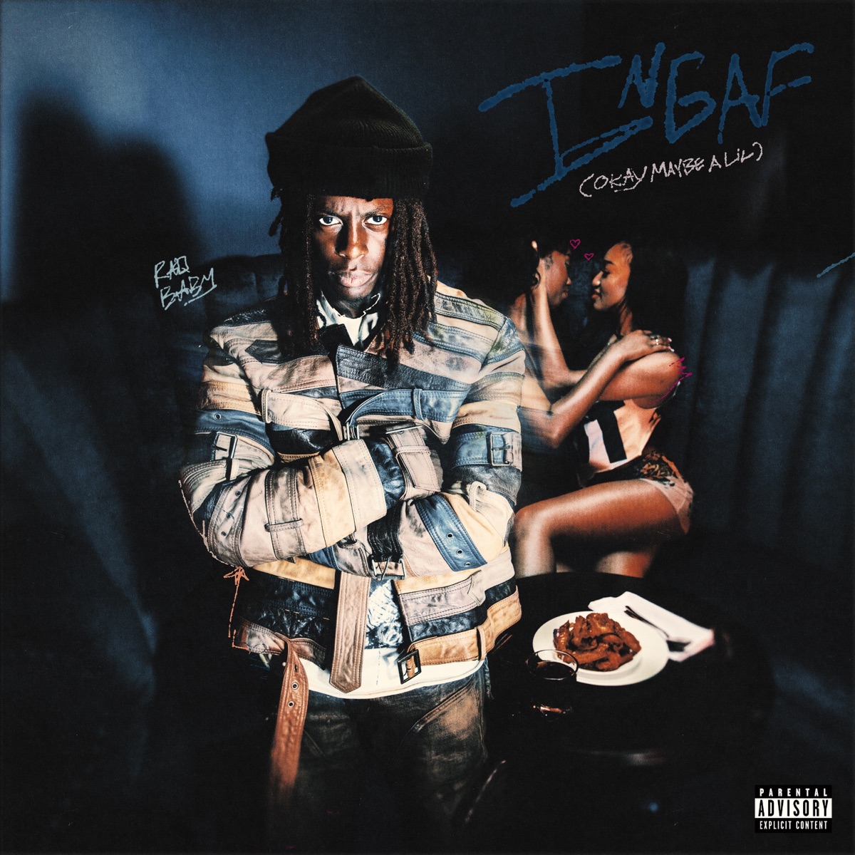 I NEVER GAVE AF (Deluxe) by Raq baby album cover