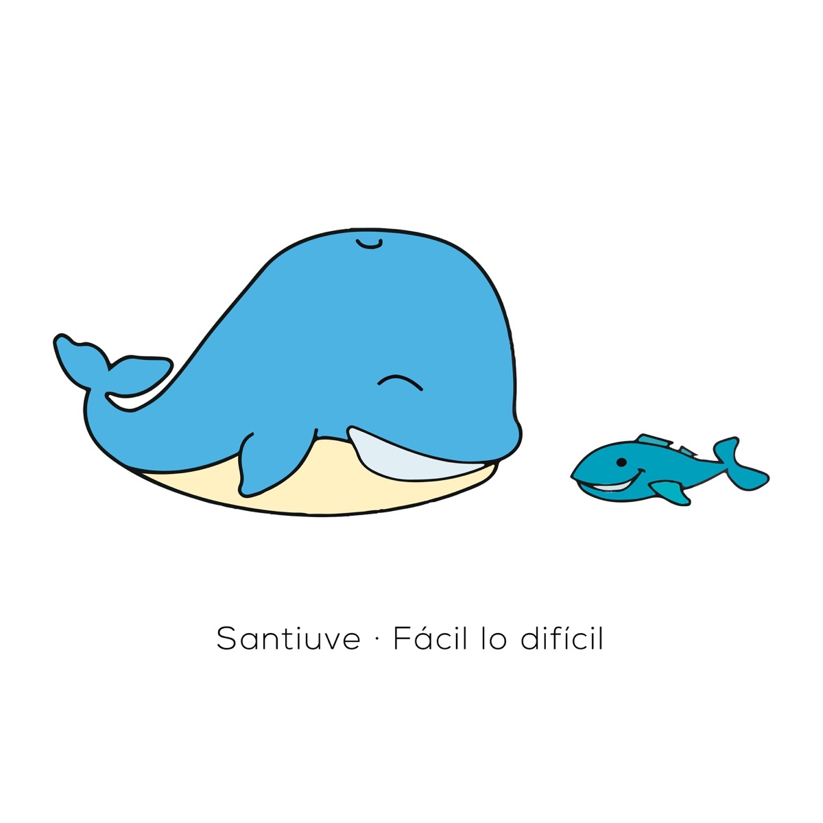 Fácil Lo Difícil - Single by Santiuve album cover