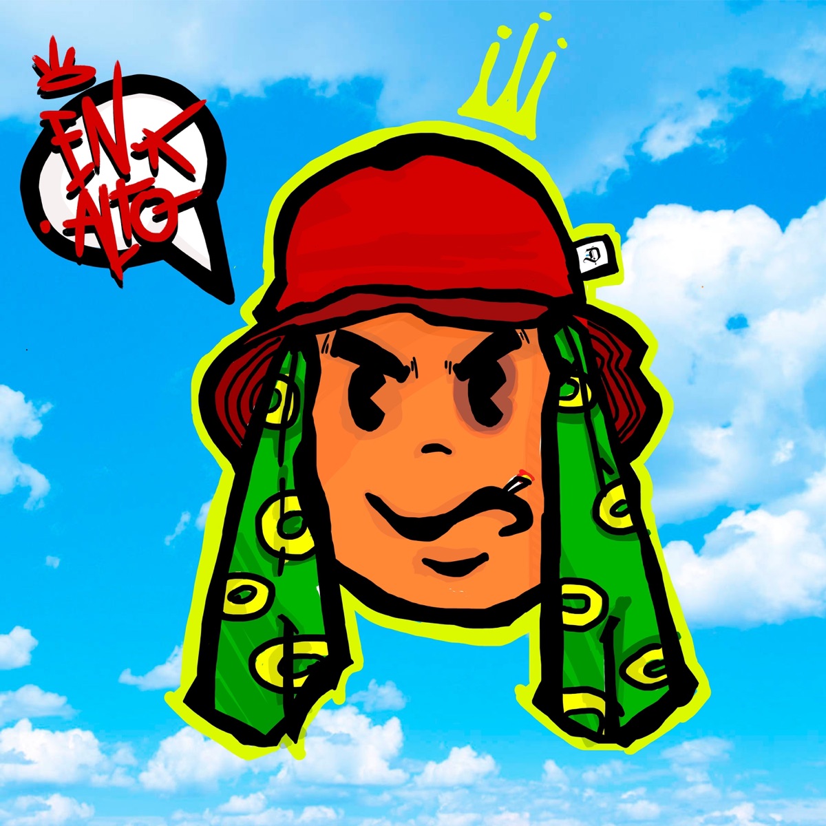 En Alto - Single by Rick Santino & Urban92 album cover