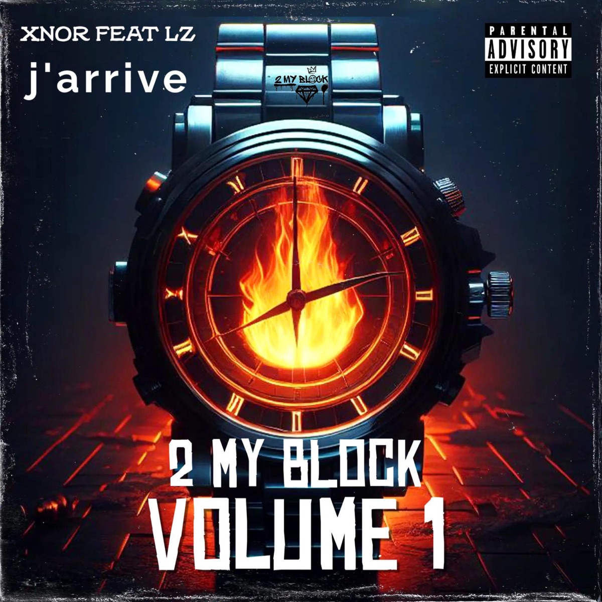 j'arrive (feat. lz) - Single by xnor album cover