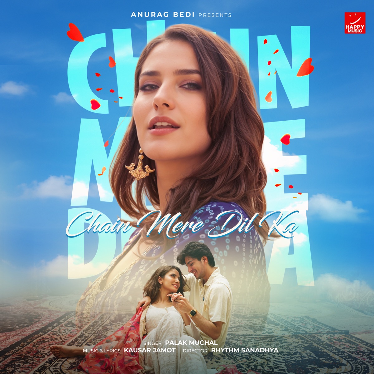 Chain Mere Dil Ka - Single by Palak Muchhal & Kausar Jamot album cover