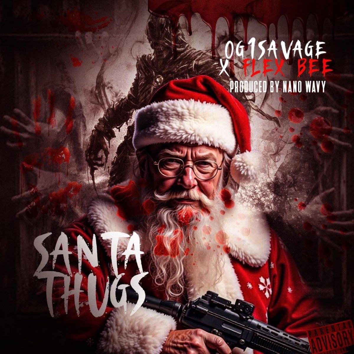 Santa thugs (feat. Flexbee) - Single by Og1savage album cover