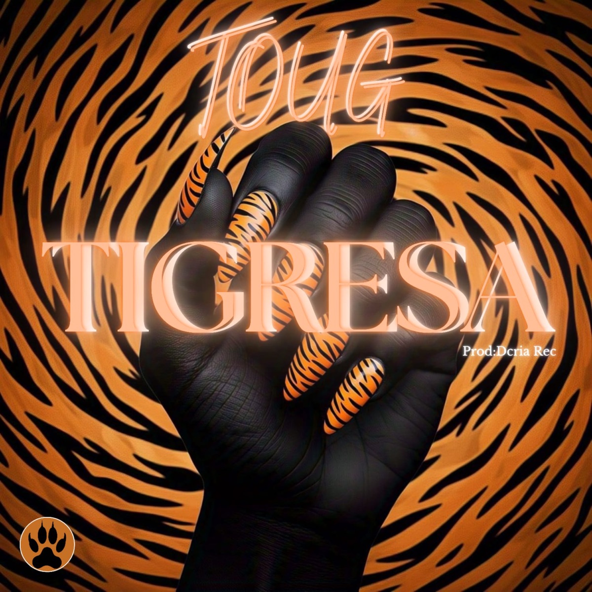 Tigresa - Single by Toug Mc album cover