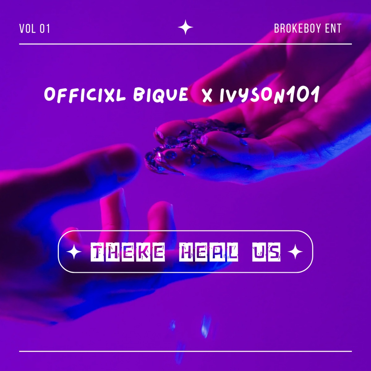 Theke Heal Us - Single by IVYSON101 album cover