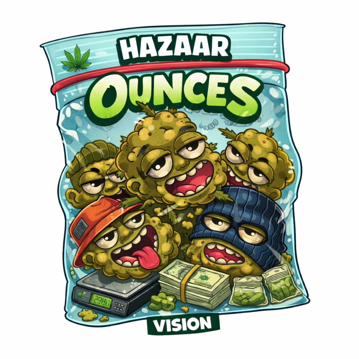 OUNCES - Single by Hazaar & Vision album cover