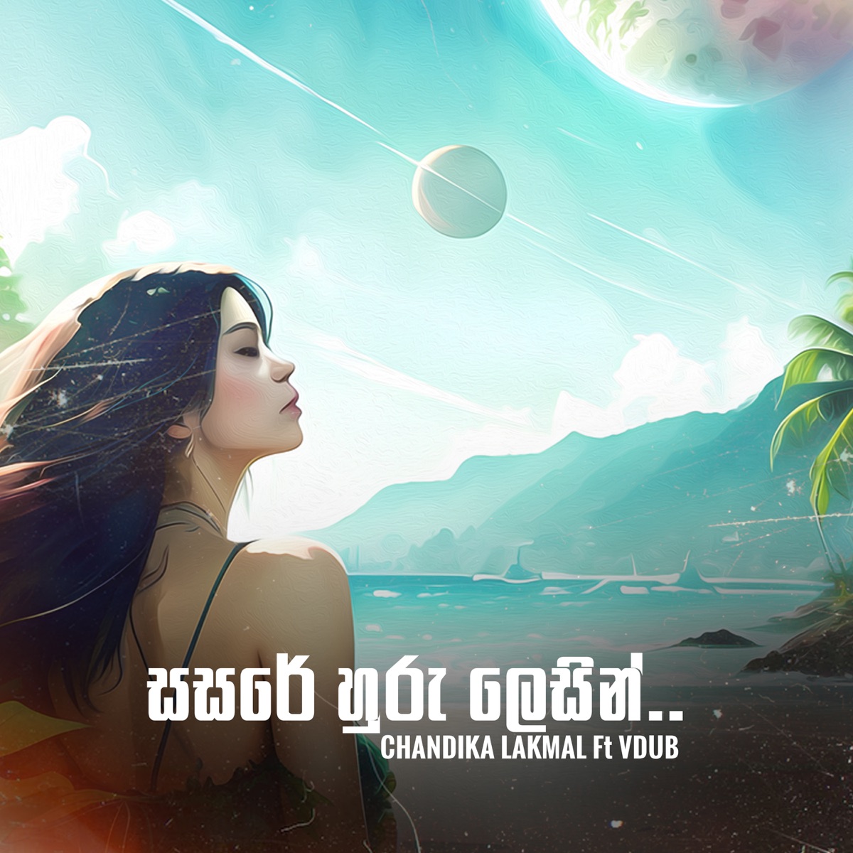 Sasare Huru Lesin (feat. VDub) - Single by Chandika Lakmal album cover