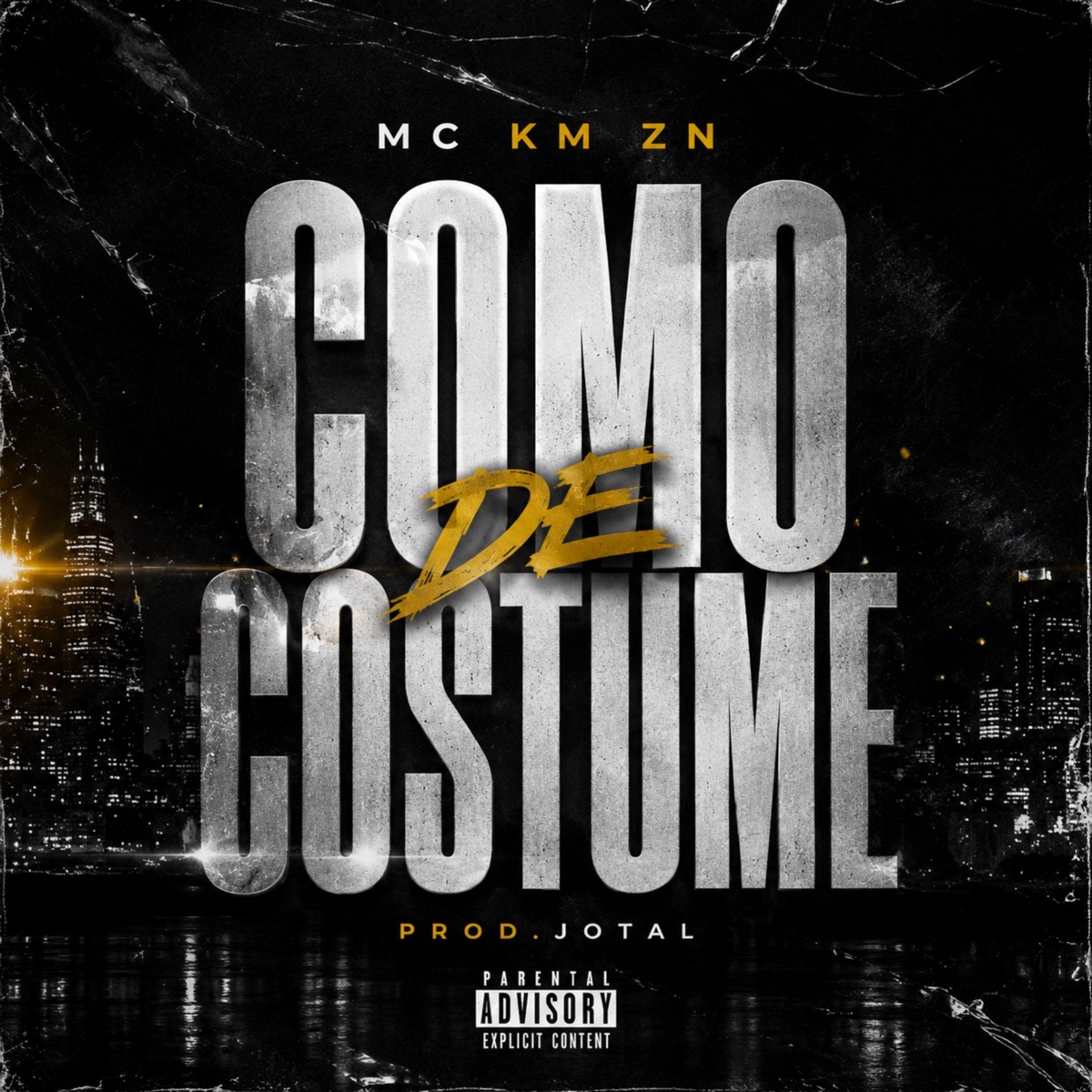 Como de Costume - Single by MC Km_ZN & Prod.JotaL album cover