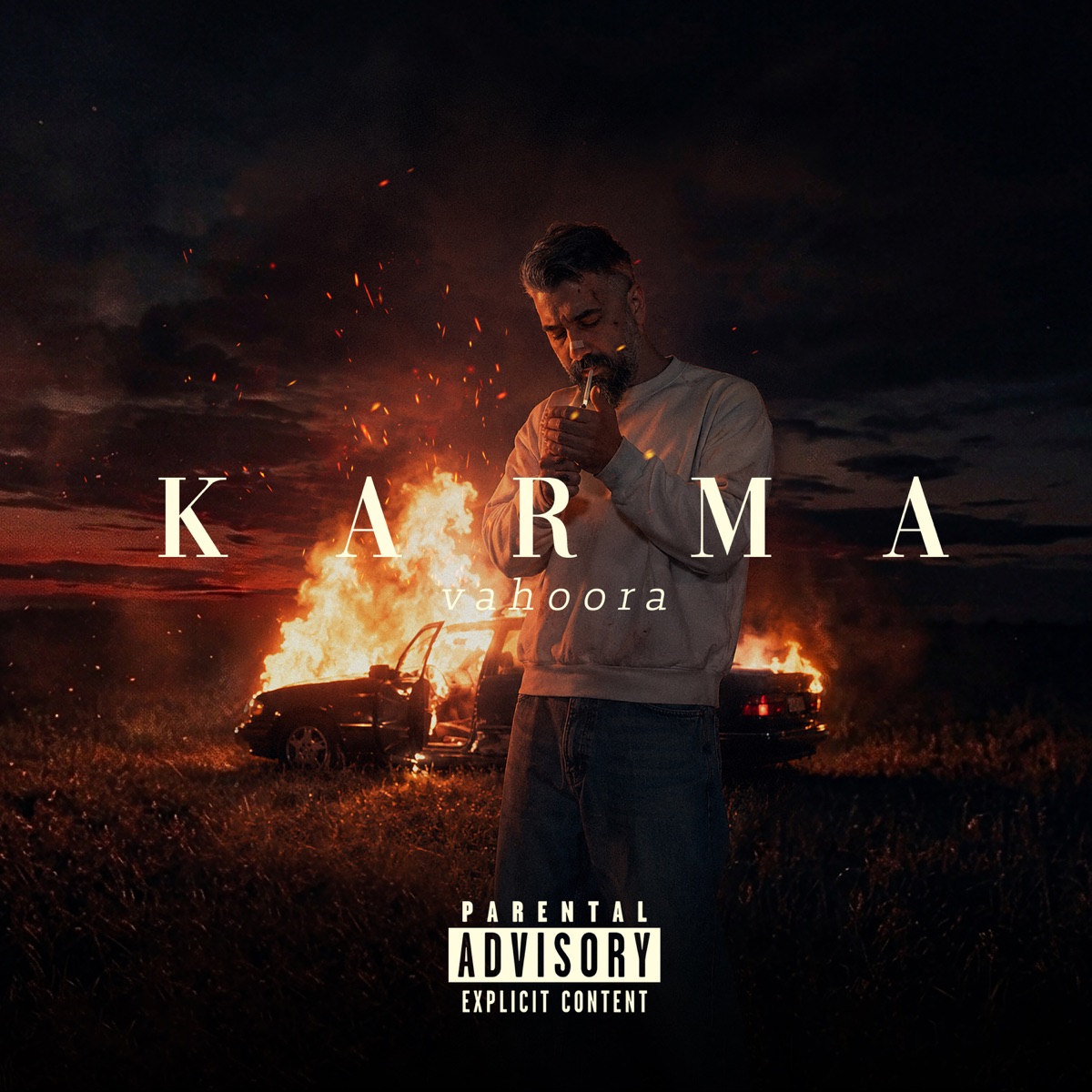 KARMA - Single by Vahoora album cover