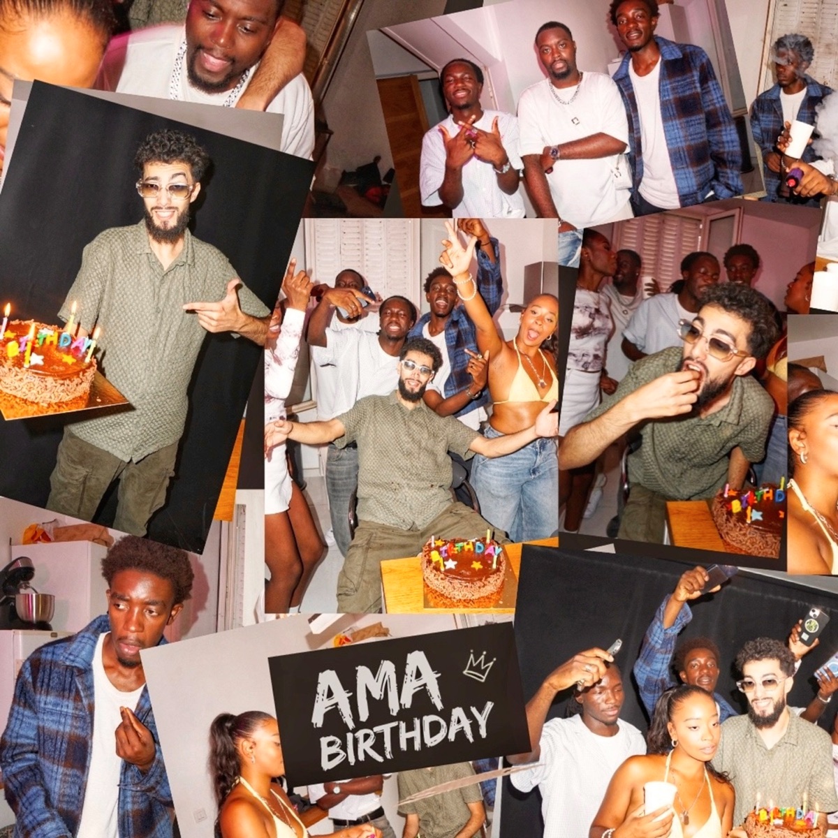 Ama Birthday (feat. F33Ling) - Single by Nis808, Izzby Diamon, Cristina & Big SG album cover
