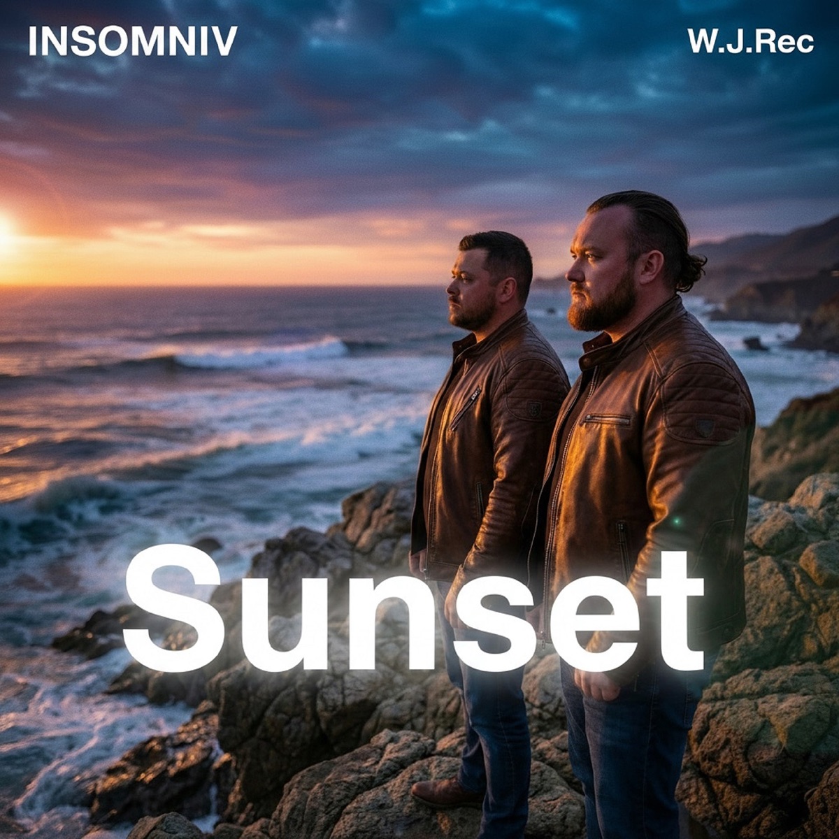 Sunset - Single by INSOMNIV & W.J.Rec album cover