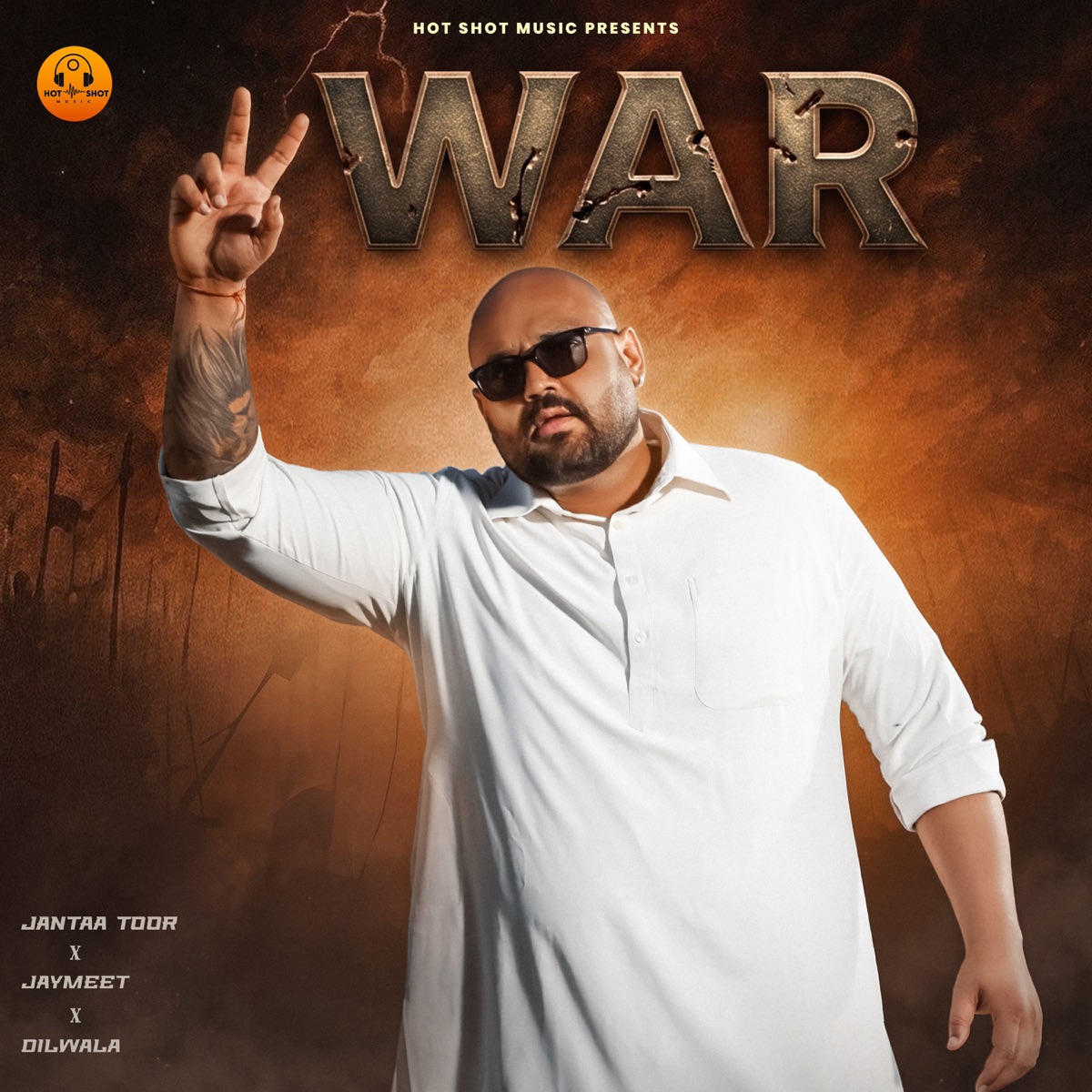 War - Single by Janta Toor, Jaymeet & Dilwala album cover