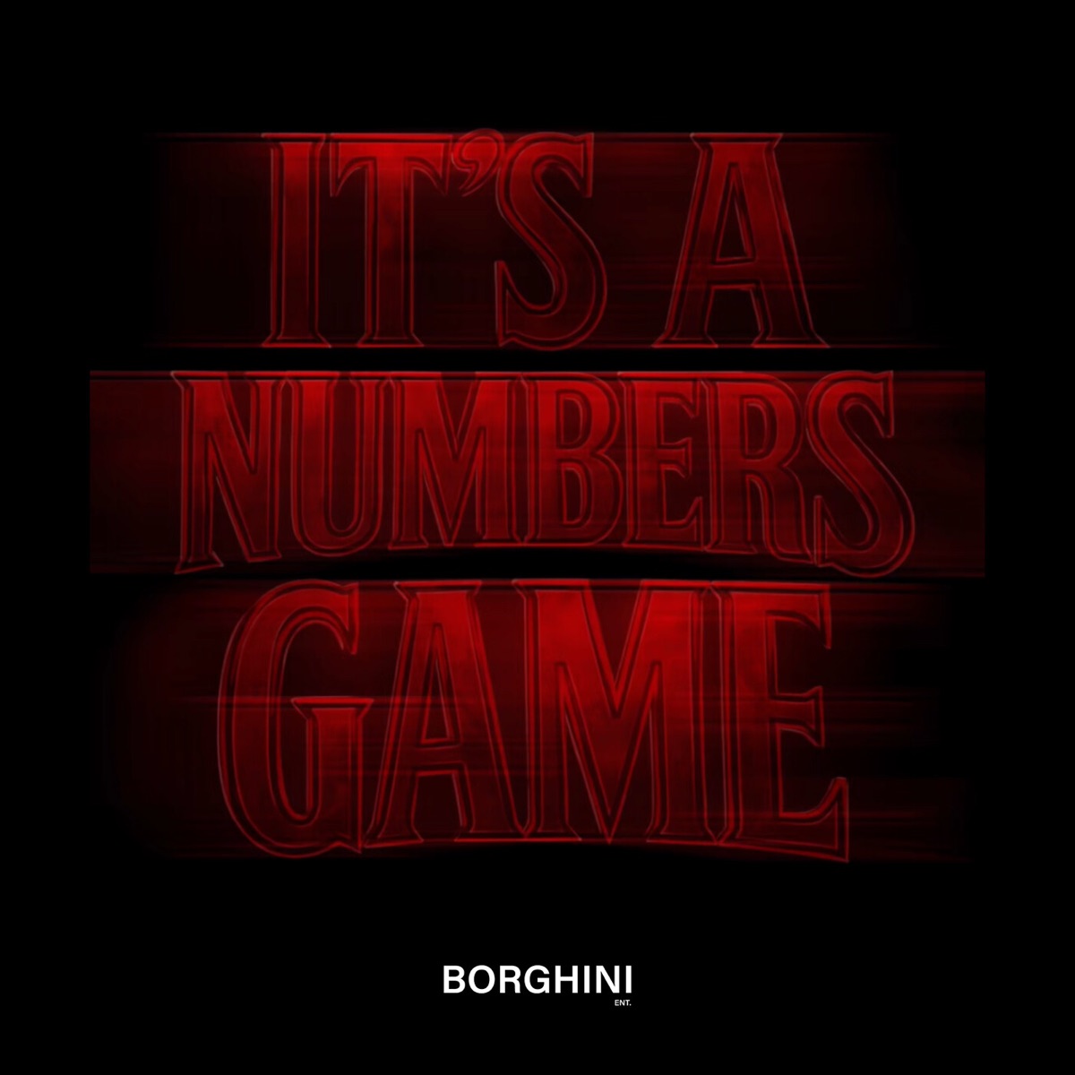 HUNDRE (Numbersnekk) - Single by BORGHINI & 10x10 album cover