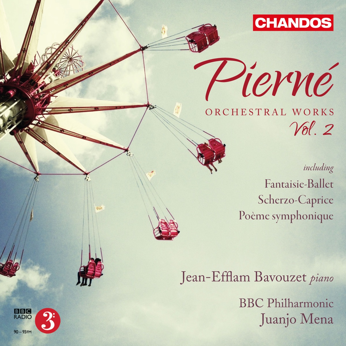 Pierné: Orchestral Works, Vol. 2 by Juanjo Mena, BBC Philharmonic & Jean-Efflam Bavouzet album cover