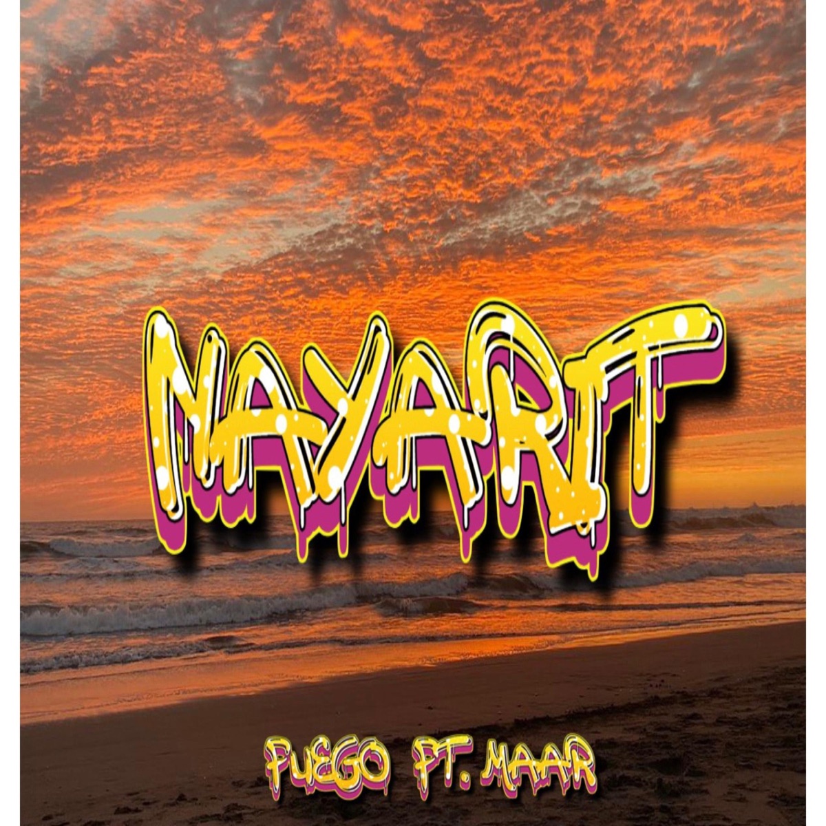 NAYARIT (feat. FUEGO) - Single by YOUNG MAAR album cover