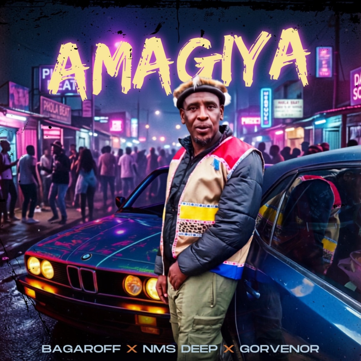 Amagiya (feat. Governor) - Single by Bagaroff & Nms deep album cover