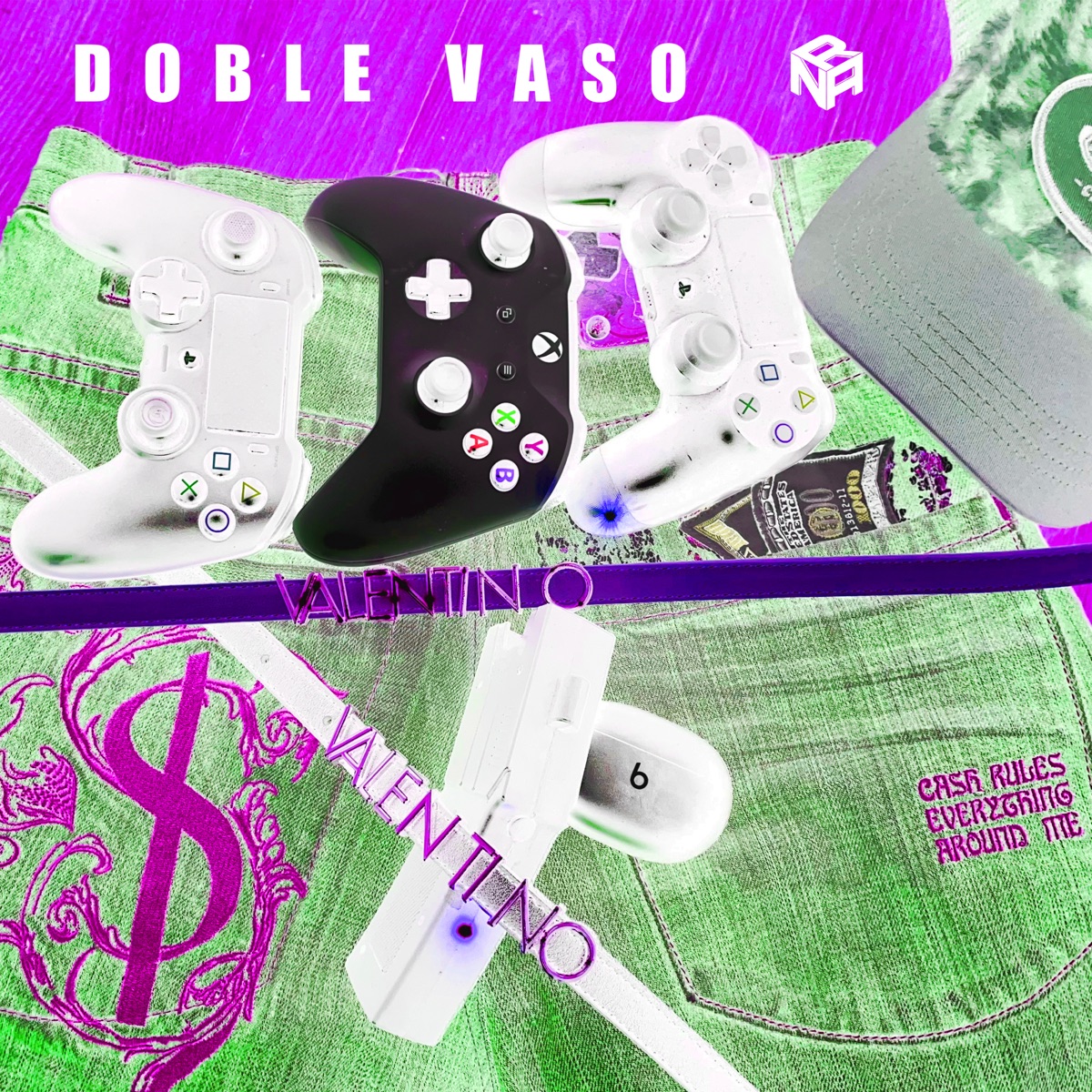 Doble vaso - Single by SUOB, A. Tourist & King Kasta album cover