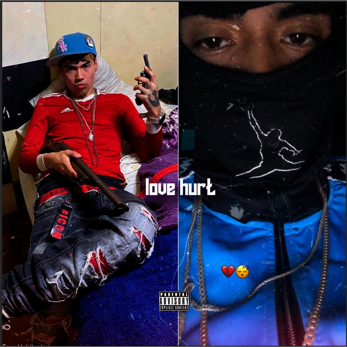 LOVE HURT (feat. Adriiel Alexiis) - Single by LDV album cover