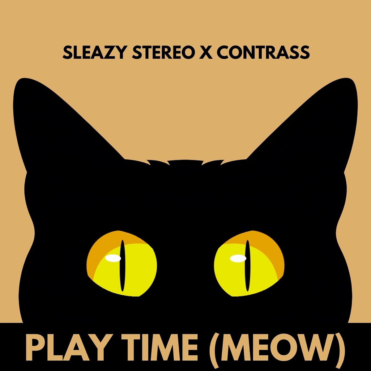 Play Time (Meow) - Single by Sleazy Stereo & Contrass album cover
