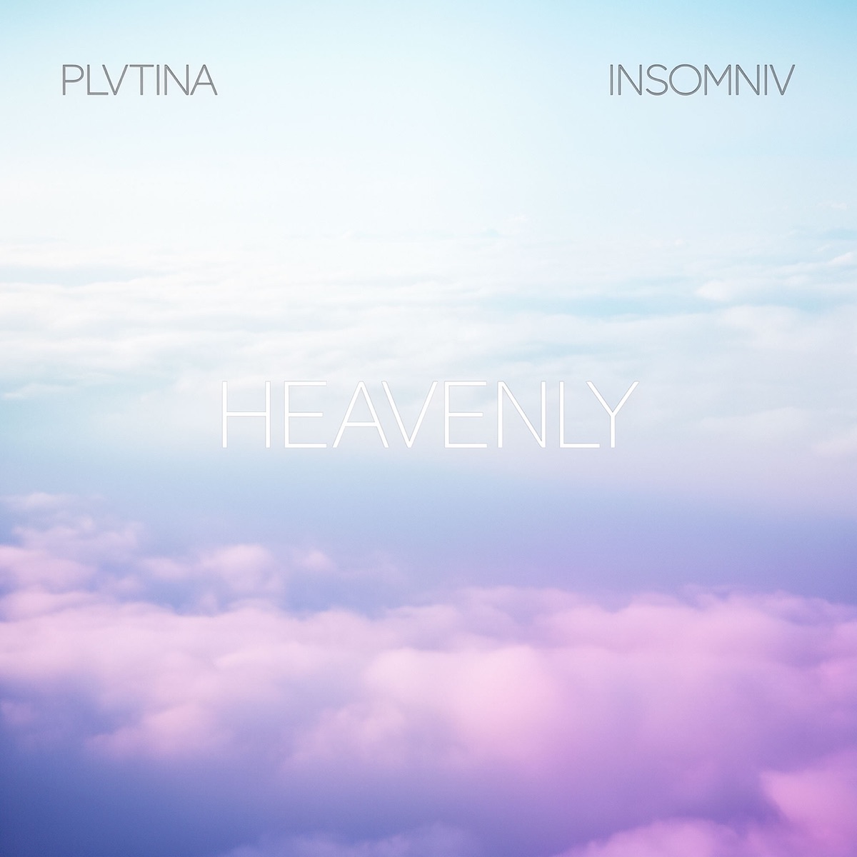 Heavenly - Single by PLVTINA & INSOMNIV album cover
