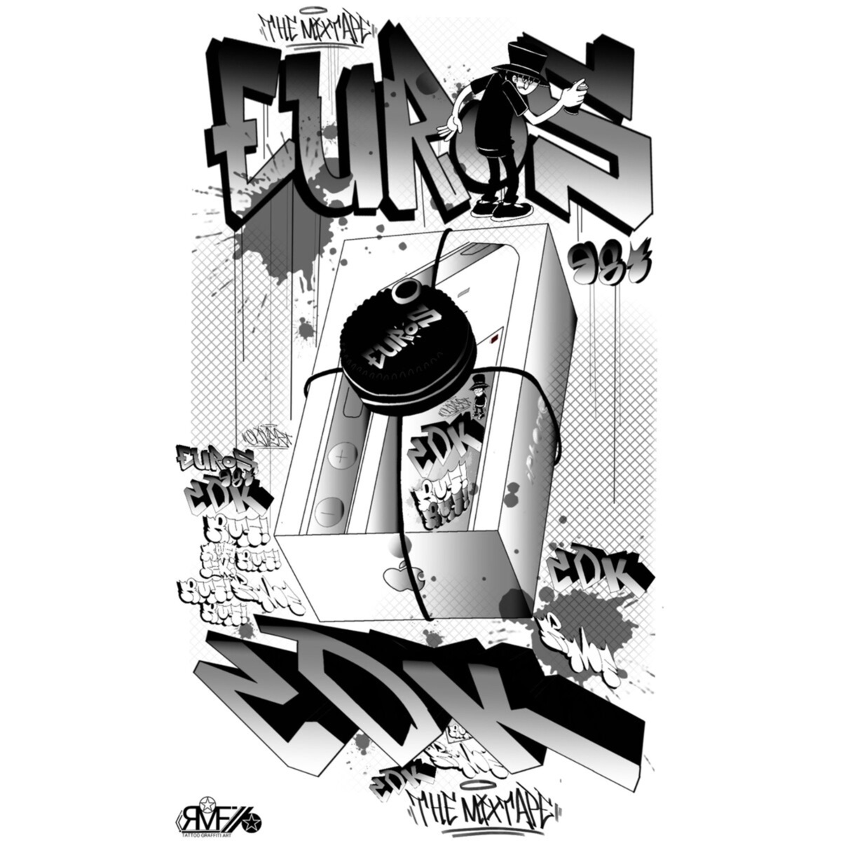 Astrofat 981themixtapevol.2 - Single by EUROS981 album cover