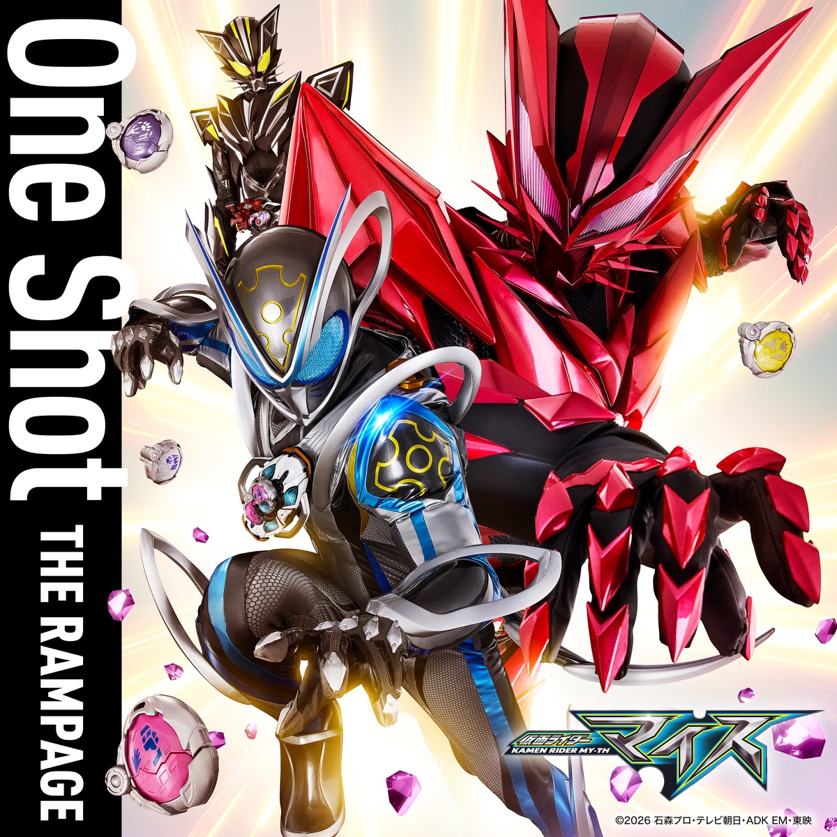 One Shot TV size (『仮面ライダーマイス』主題歌) - Single by THE RAMPAGE from EXILE TRIBE album cover