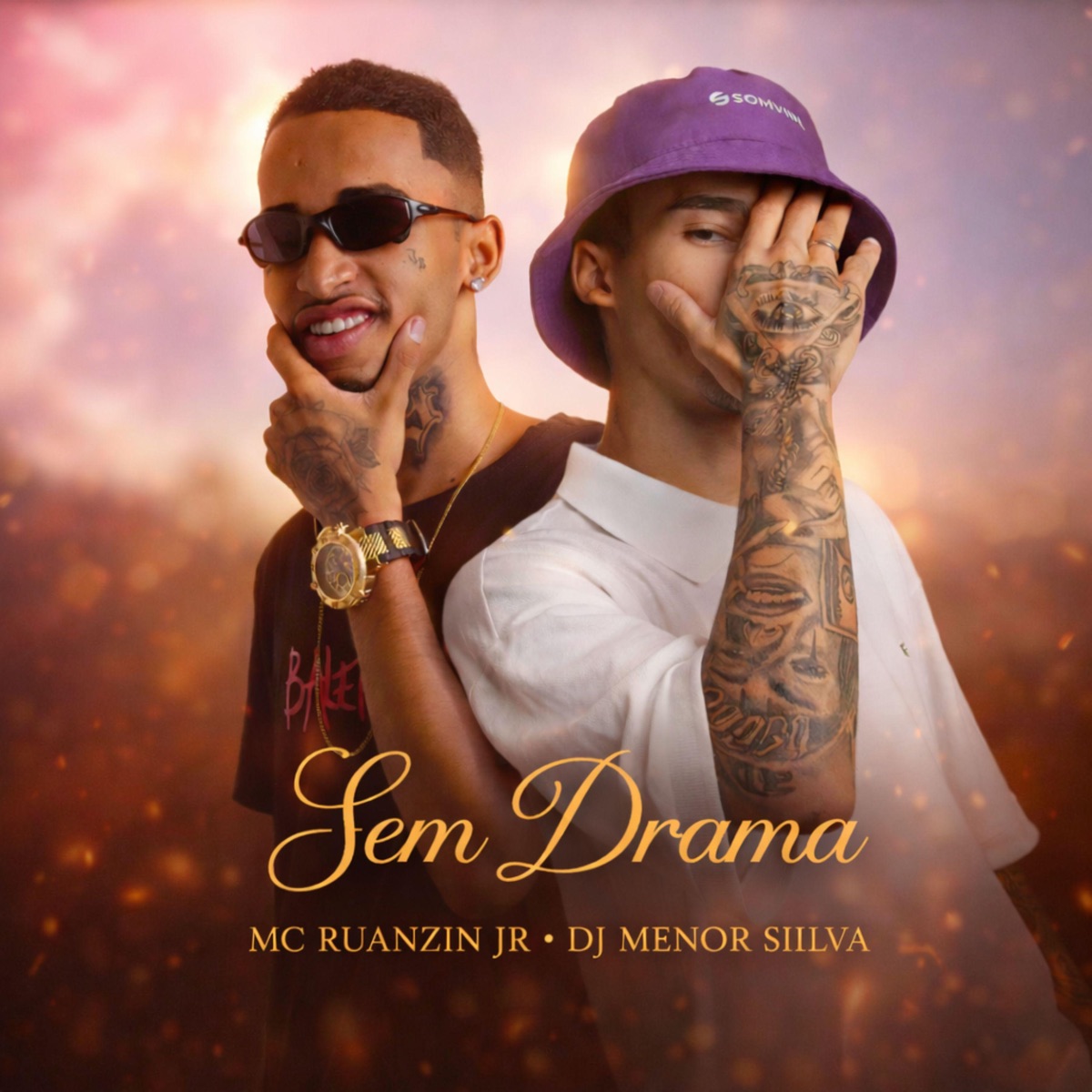 Sem Drama - Single by mc ruanzin jr & Dj Menor Siilva album cover