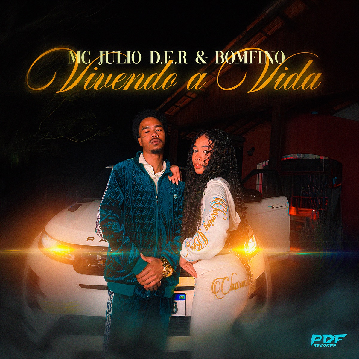 Vivendo a Vida - Single by MC Julio D.E.R., Bomfino, Tropa da W&S & PDF RECORDS album cover