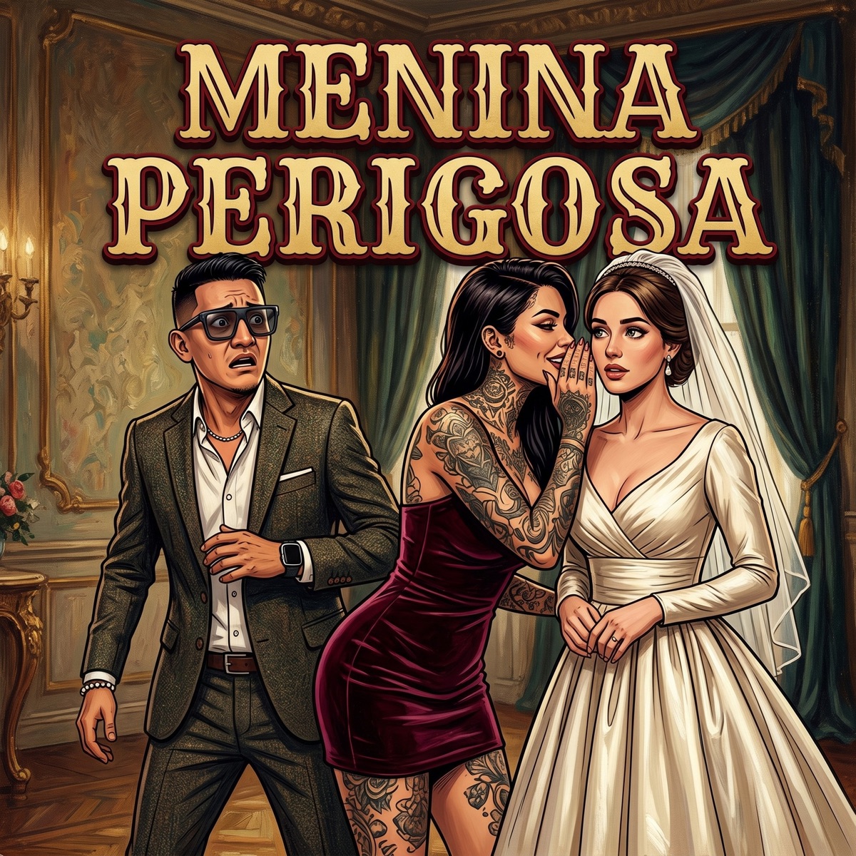 Menina Perigosa - Single by Dj Thiago Rodrigues album cover