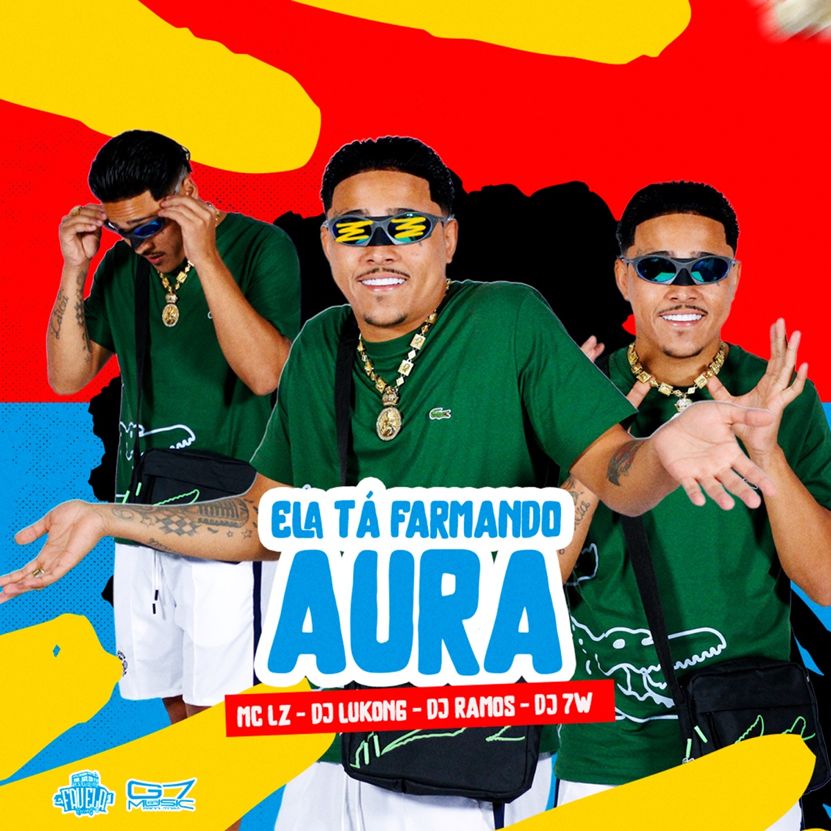 Ela tá Farmando Aura - Single by MC Lz, DJ LUKONG, Dj Ramos & DJ 7W album cover