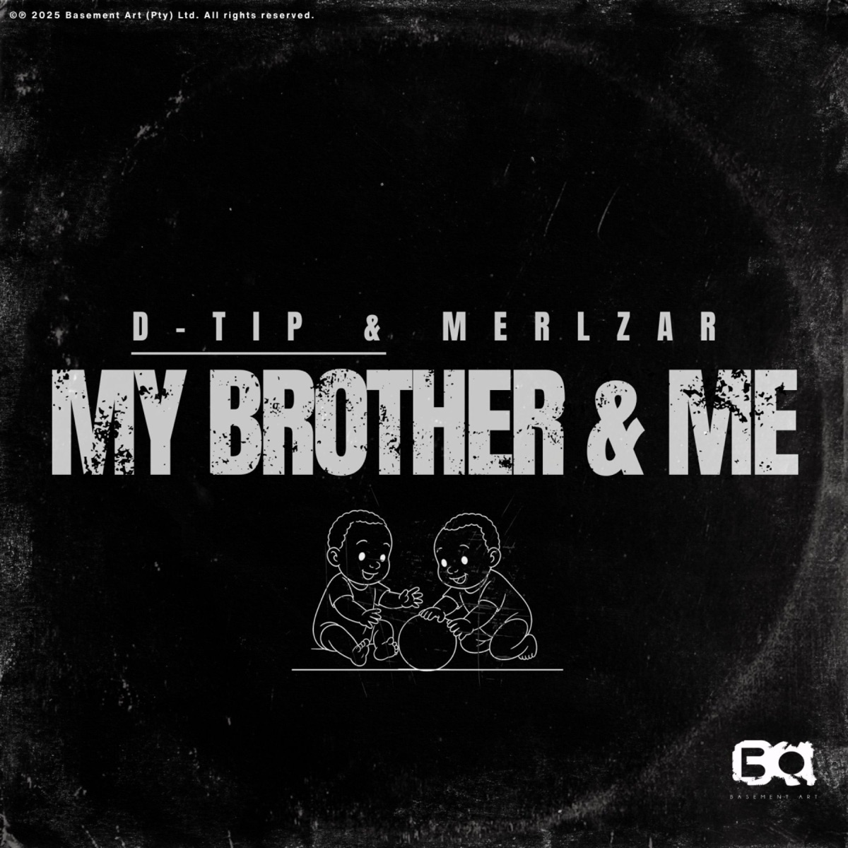 My Brother & Me - Single by D-Tip & Merlzar album cover