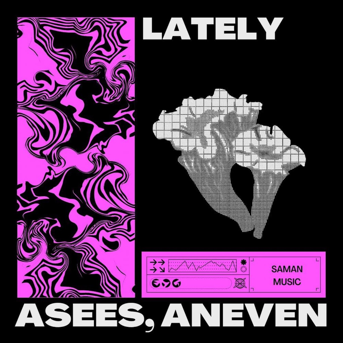 Lately (feat. Saman Music) - Single by Asees & Aneven album cover