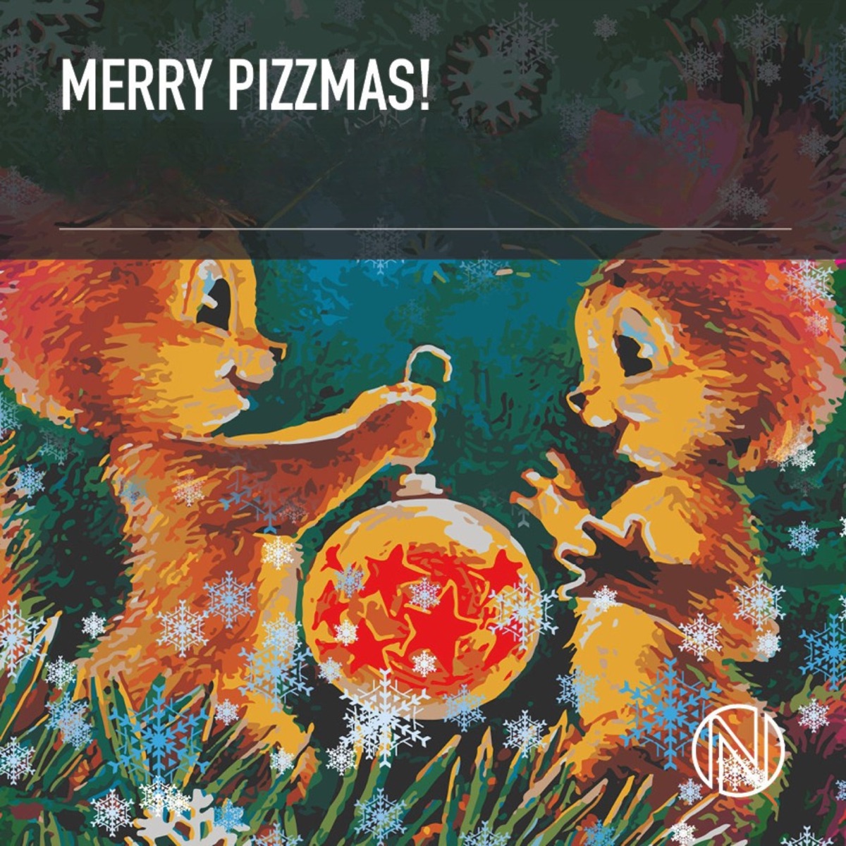 Merry Pizzmas! by Mark Fabian, Alexander Smith & Richard Kimmings album cover