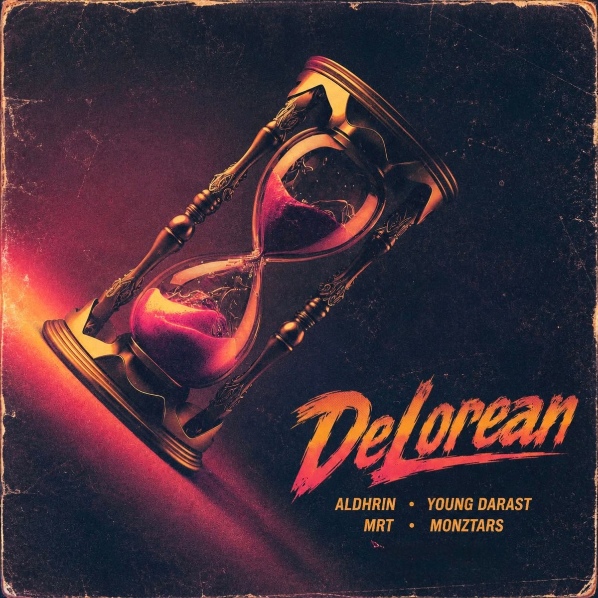Delorean - Single by Aldhrin, Young Darast, M.R.T & MONZTARS album cover