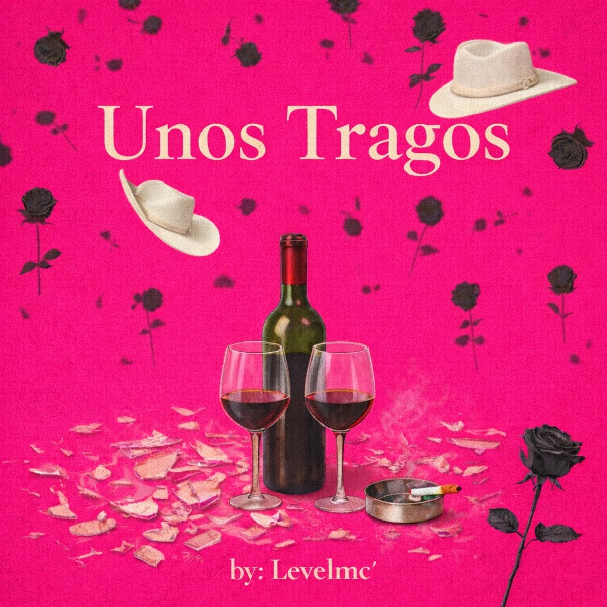 Unos Tragos (feat. barraseba) - Single by MC Level album cover