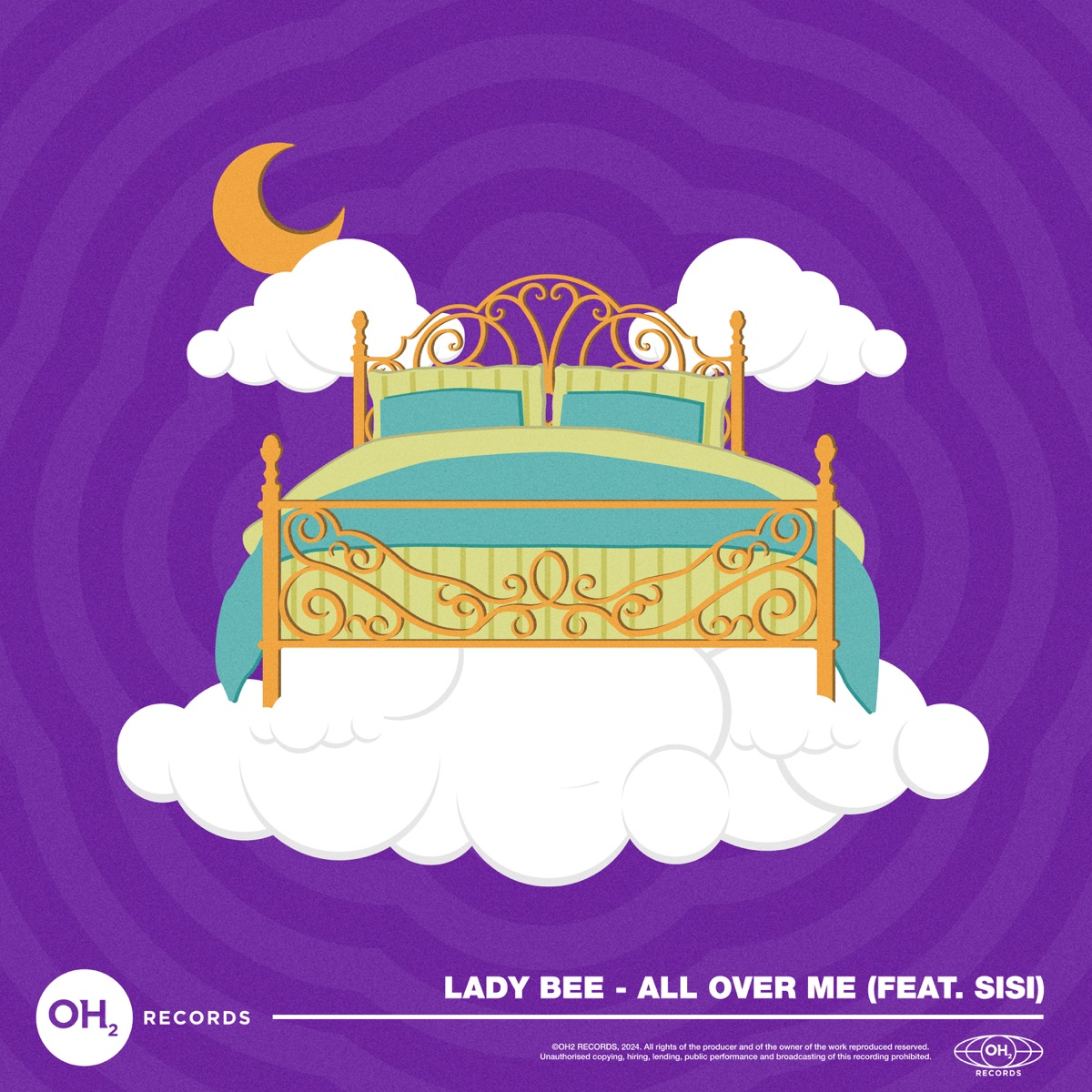 All Over Me (Extended Mix) [feat. Sisi] - Single by Lady Bee album cover