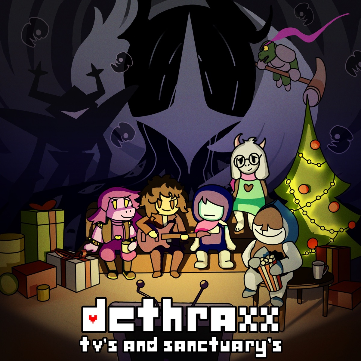 TV's and Sanctuary's by Dethraxx album cover