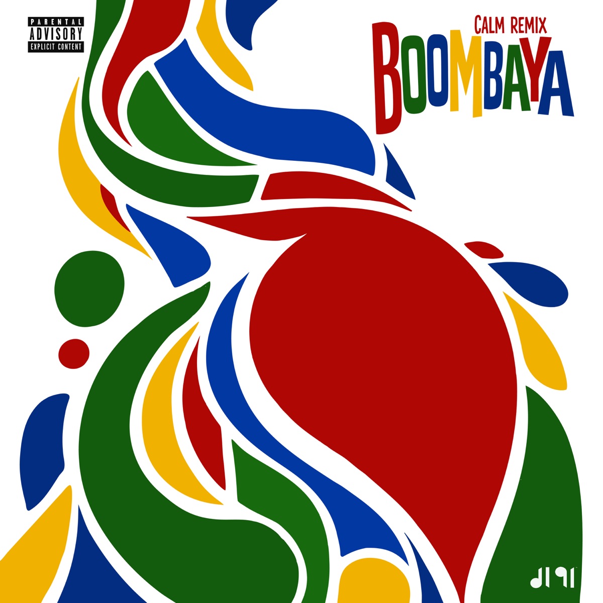 BOOMBAYA CALM (Remix) - Single by Bhaskar, RiJ & Calm album cover