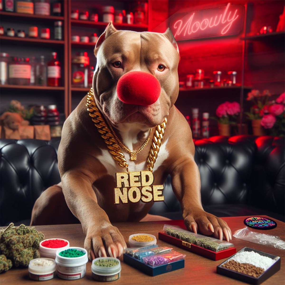 Red Nose - Single by Moowly & Agon Beats album cover