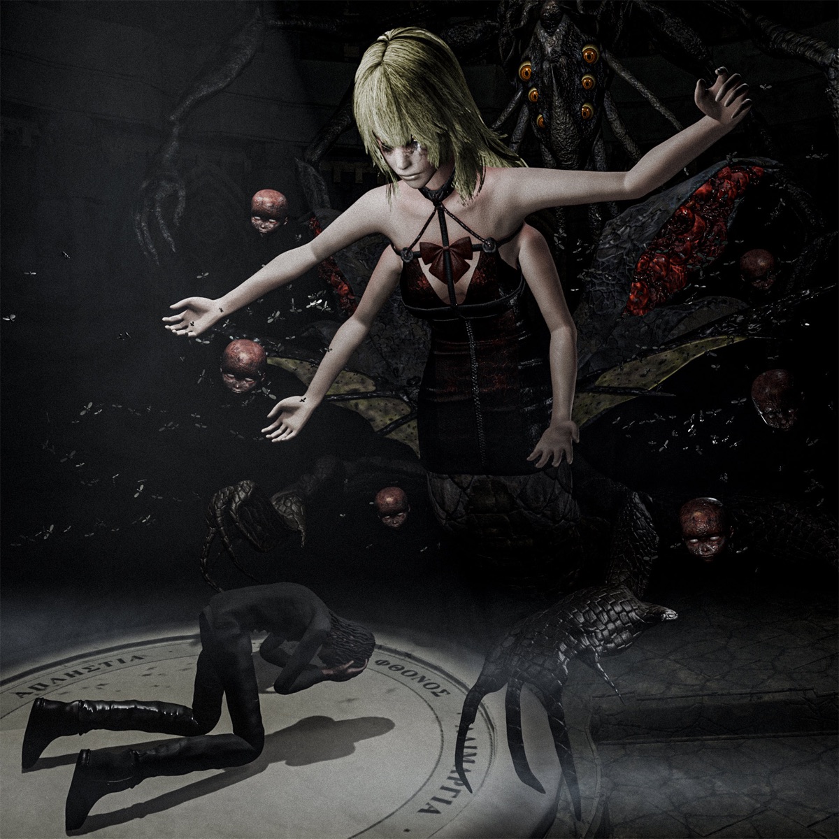 KILL YOUR IDOLS by bleood album cover artwork