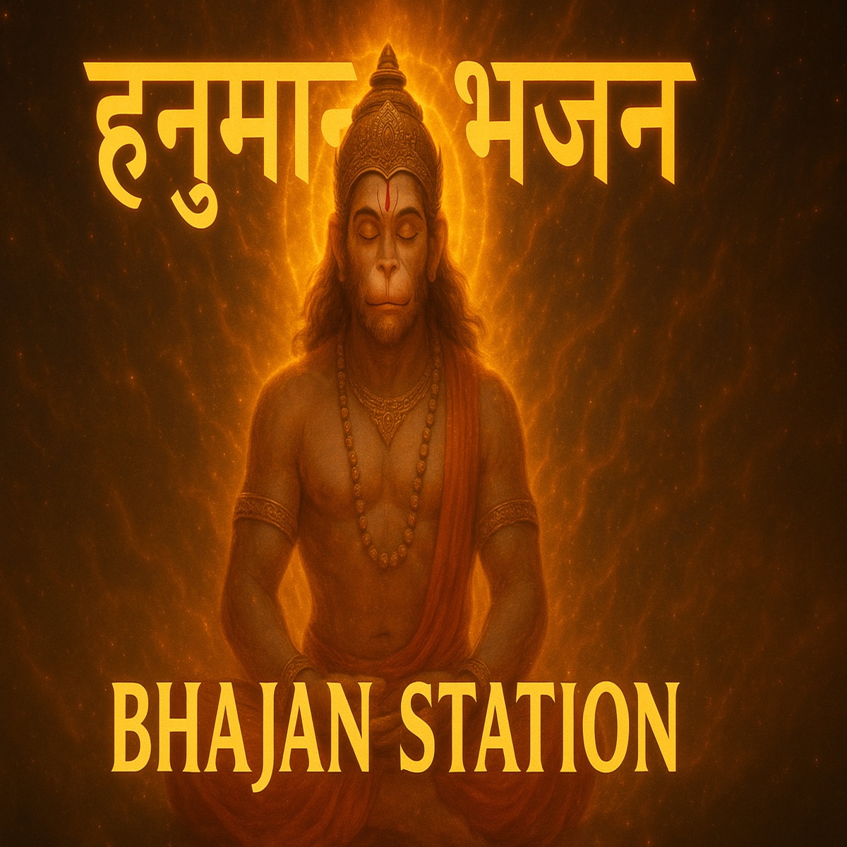 Hanuman Bhajan - Single by Bhajan Station album cover