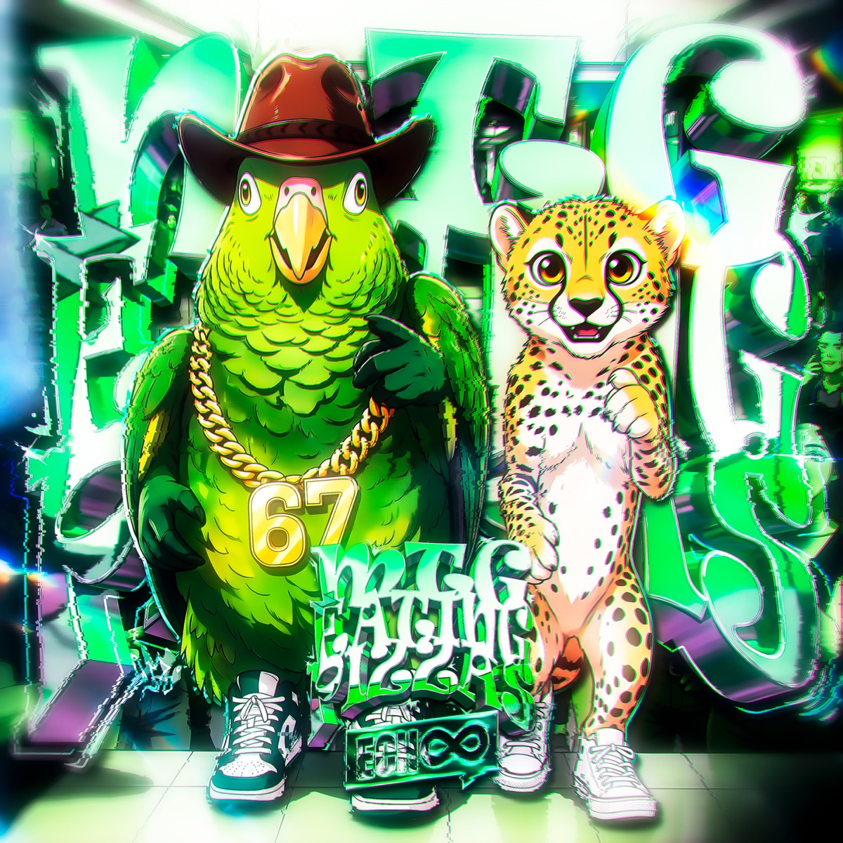MTG EATING PIZZAS - EP by TURQUI4-M3ME, DJ KSZ & Dj v2be album cover