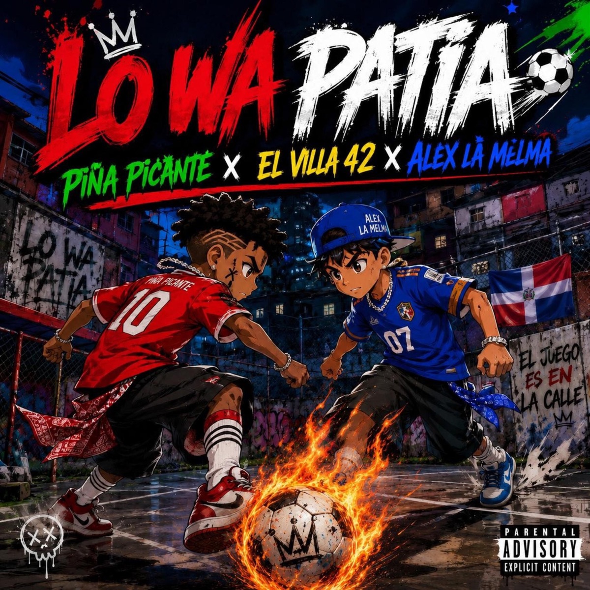 LO WA PATIA (feat. El Villa42, ALEX LA MELMA & oveja produce) - Single by PIÑA PICANTE album cover