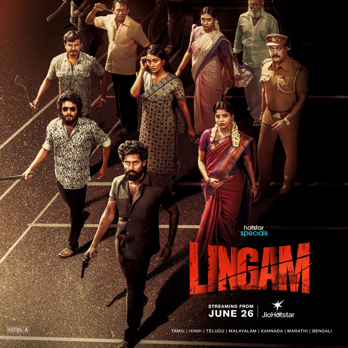 Lingam (Original Motion Picture Soundtrack) by Tony Britto, Mohan Raja, Sanjith Roy, Jayamkondar, Fernando S Manoharan & Kurinchi Prabha album cover