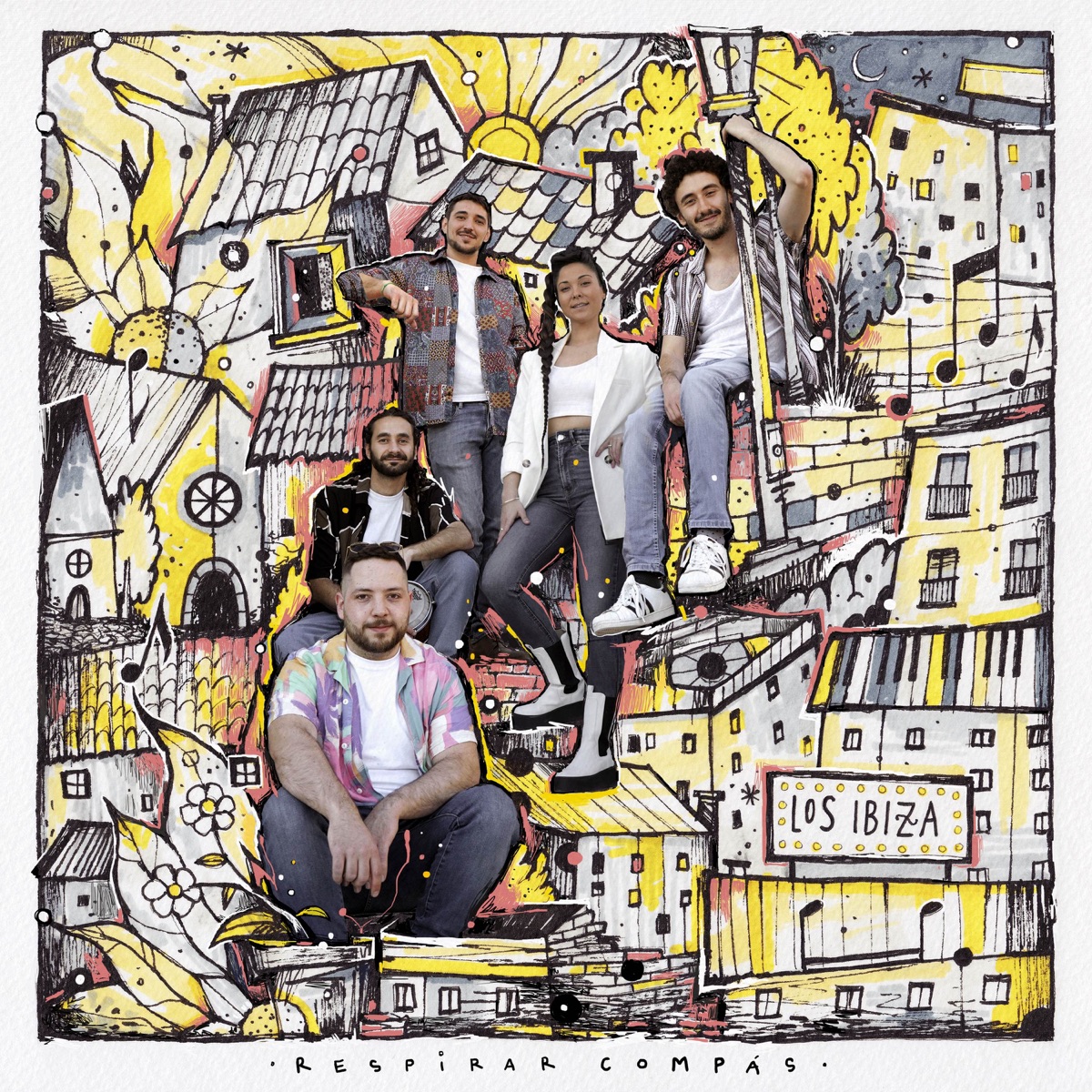Respirar Compás - EP by Los Ibiza album cover
