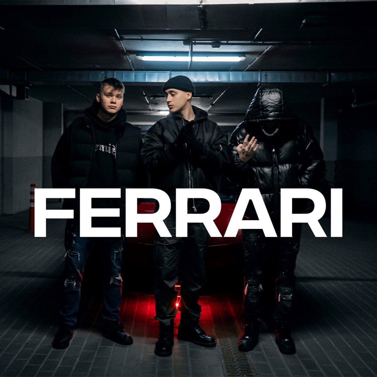 Ferrari - Single by underwave, Krasi, Młody Savage & Woźny album cover