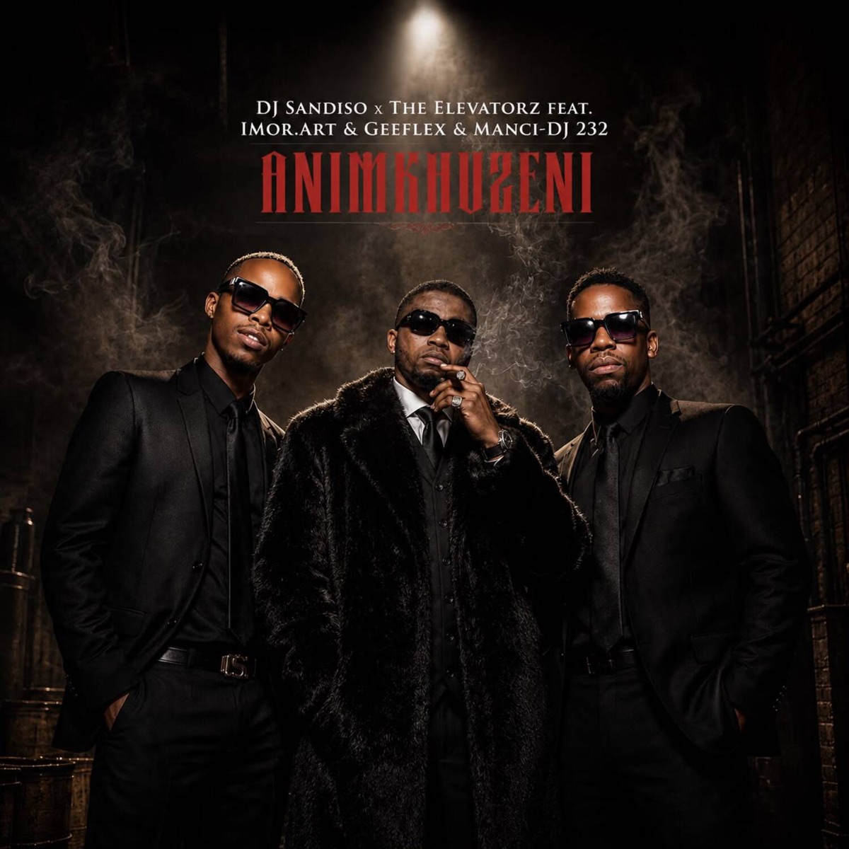 Animkhuzeni (feat. Imor.art, GeeFlex & Manci-Dj) - Single by DJ Sandiso & The Elevatorz album cover