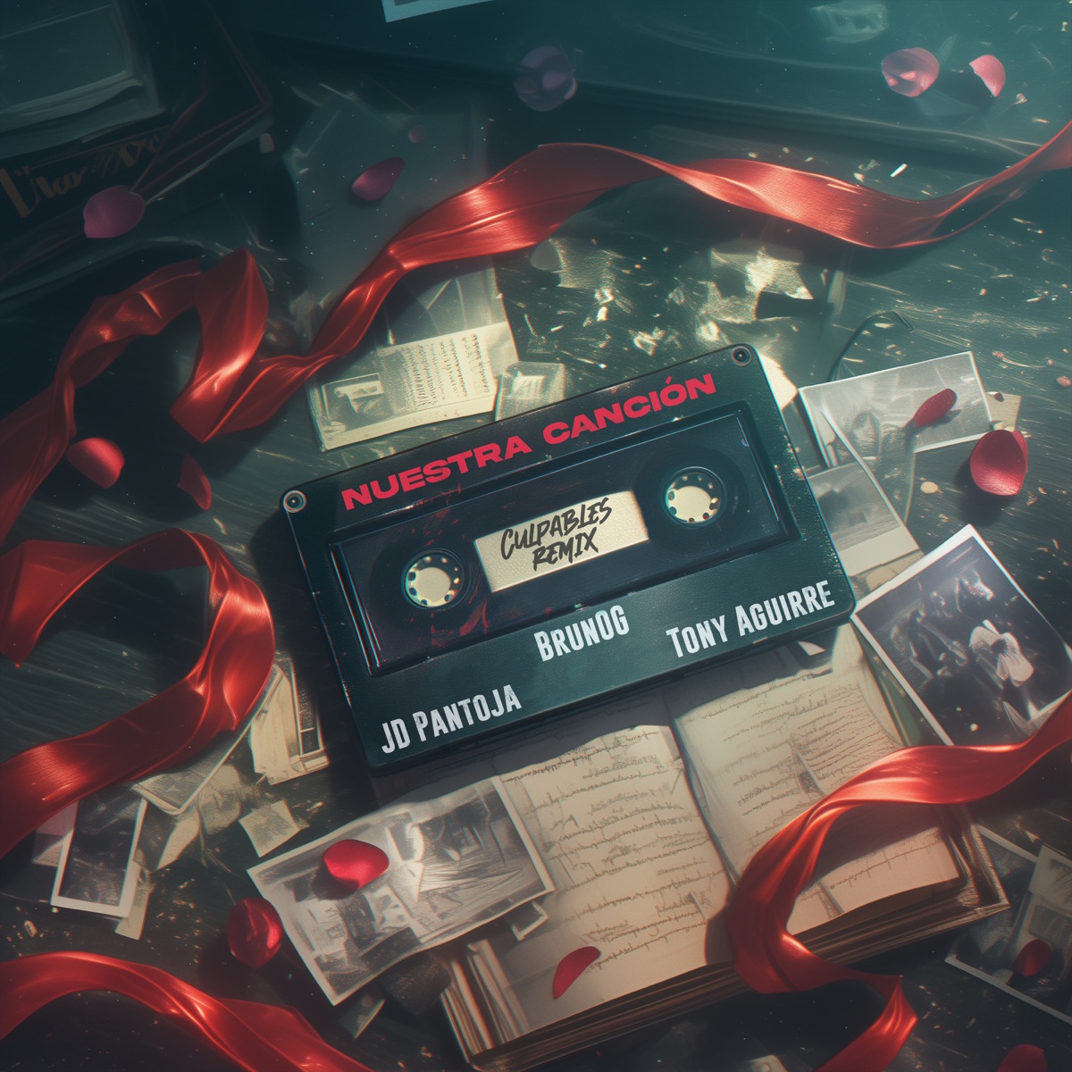 Nuestra Canción (Culpables Remix) - Single by Brunog, JD Pantoja & Tony Aguirre album cover