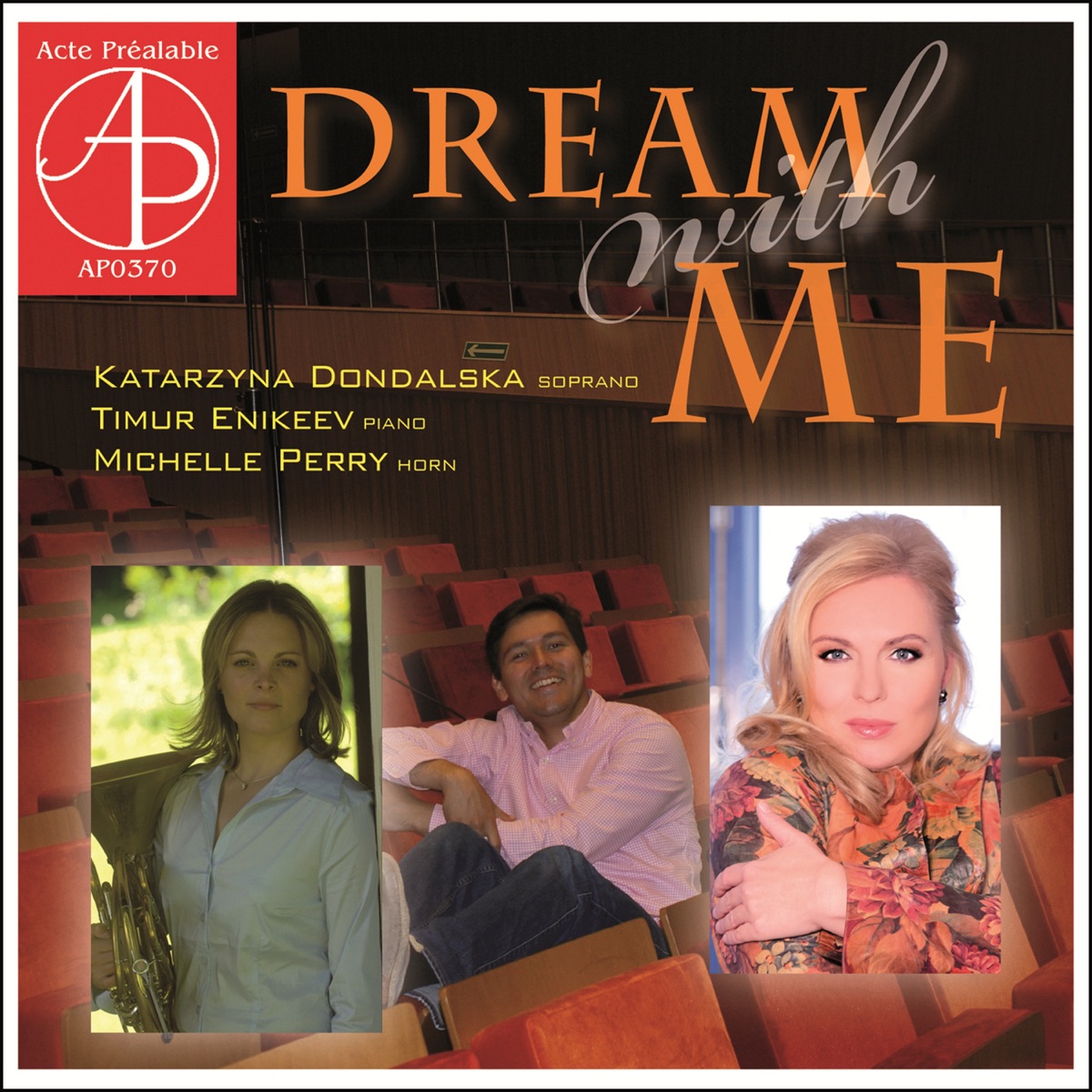 Dream with Me by Katarzyna Dondalska, Timur Enikeev & Michelle Perry album cover